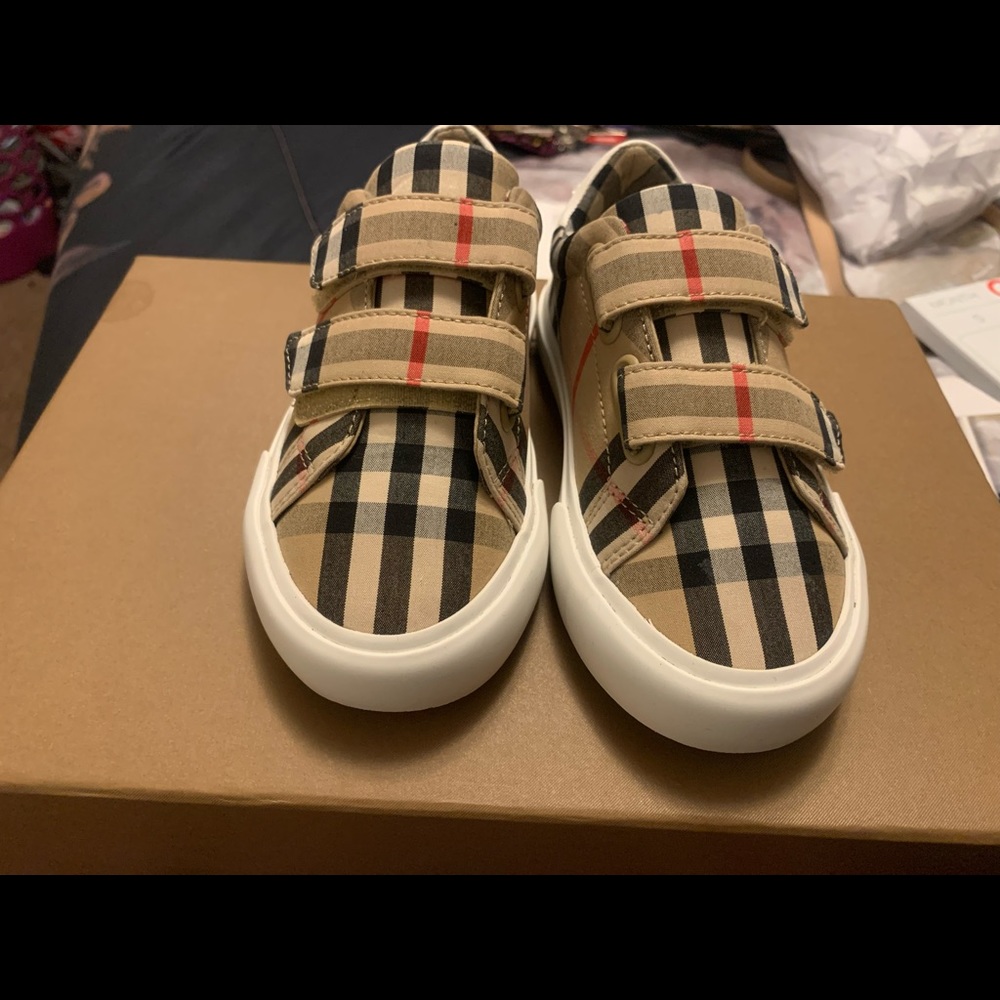 Burberry Markham Check Sneakers|  Archive Beige | 9.5c